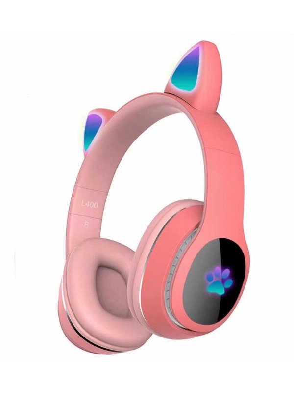 Kulaküstü Bluetooth Kulaklık Kedi Figürlü L400 ACTEC-6500